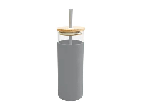 Glass water bottle 500ml - water,