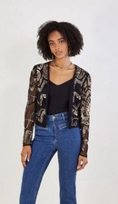 Monsoon black embellished