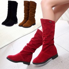 Women Comfy Mid Calf Boots