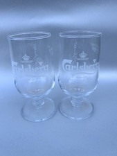 Carlsberg Half Pint Glasses x