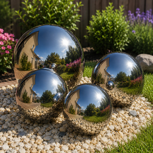 Chrome stainless steel - chrome, gazing
