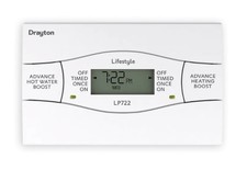 ACL DRAYTON LP722 Lifestyle 2 Channel 7 Day Heating & Hot Water Programmer 25476