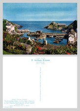 Vintage Postcard - Polperro