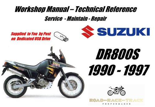 Suzuki dr800s dr800 service - dr800, s