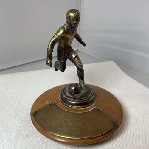 Vintage 1963 football trophy - vintage,