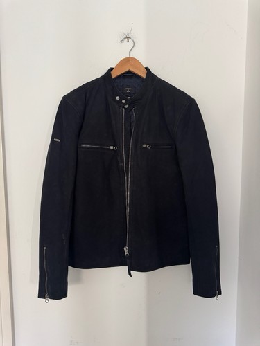 Black nubuck leather superdry - ,