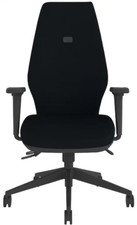 Energi-24 Ergonomic 4 Lever Office Chair XHB Fabric Black BUILT Graded 95%