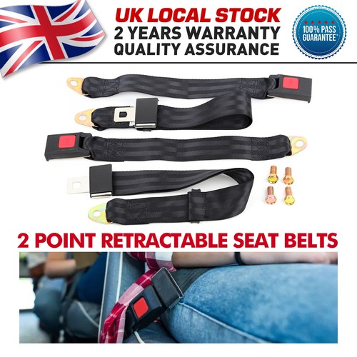 Point lap seat belt - 2x,