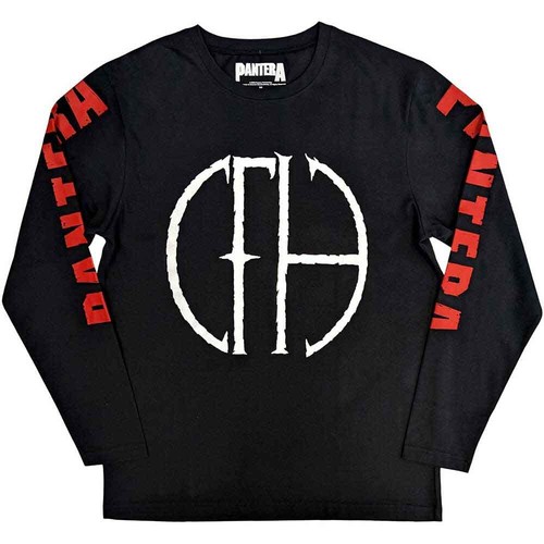 Pantera frayed logo black - logo',
