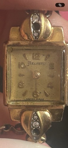 Helvetia gold case 9ct - gold,