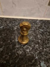 Antique Brass Bell Weight