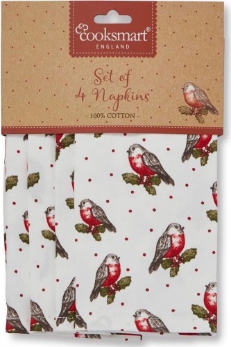 Christmas red robin 100 - red, 100%