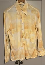VTG Men's 1970s Yellow  White