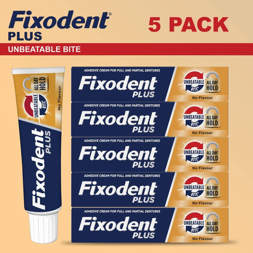 Fixodent plus unbeatable bite - fixodent,