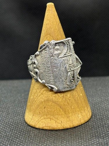 Vintage spoon ring size - 16, us