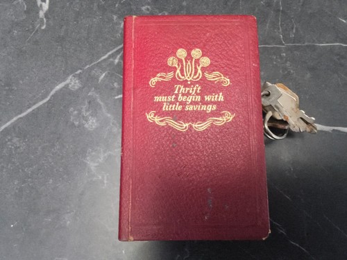 Vintage book money box 1960s - vintage,
