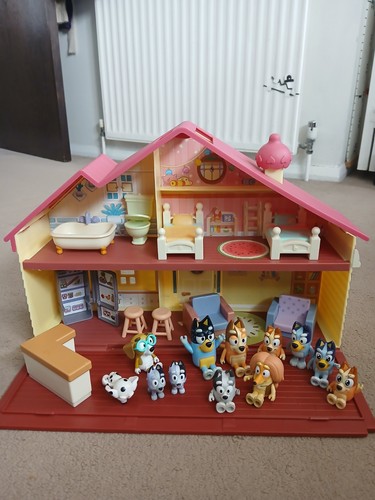 Bluey playhouse toy house with - bluey,