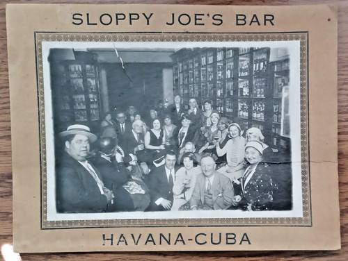 Vintage sloppy joe bar - joe’s,