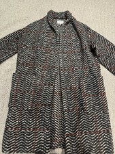 Nicole Farhi Wool Blend Coat M