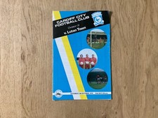 Cardiff City v Luton Town - 1979/80 Football League Div Two - Saturday 6/10/1979