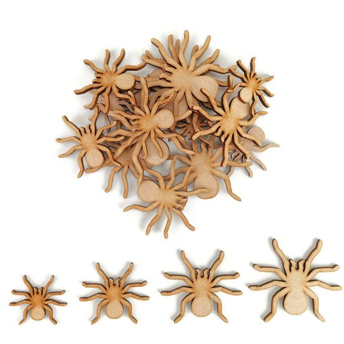 Spooky spider mdf craft - spider, shape