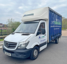 MERCEDES SPRINTER 2014 313 LWB HIGH ROOF LUTON CURTAIN VAN EURO 5 - NO VAT