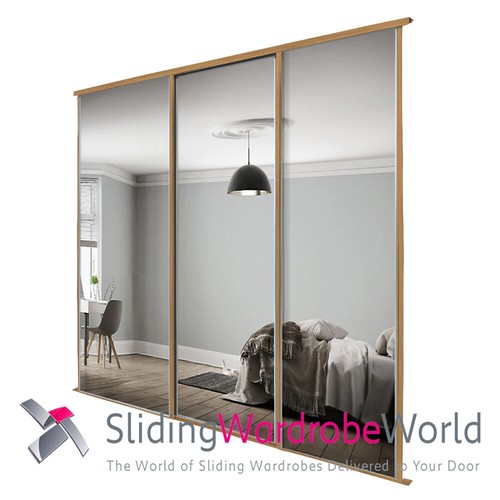 Oak mirror classic sliding - mirror,