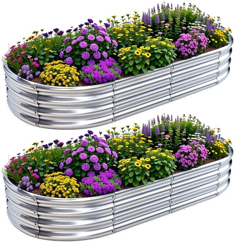 Set galvanized raised - 2,
