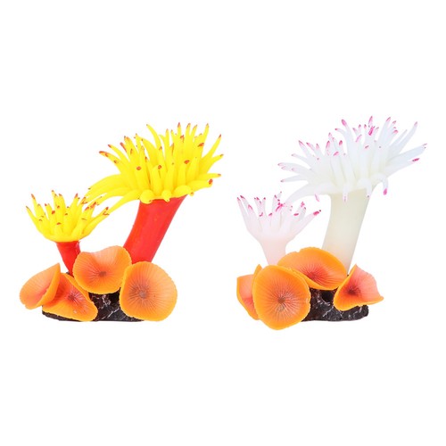 2pcs reusable silicone coral - reusable,