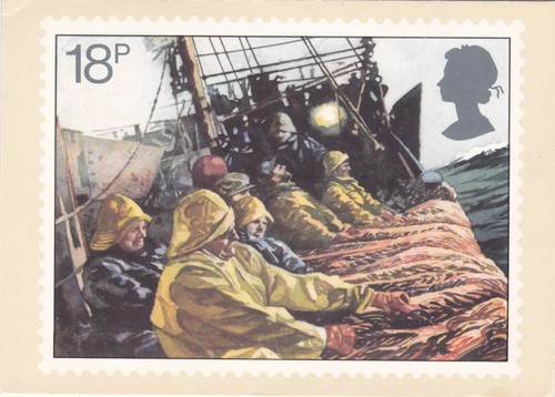 1981 fishing hauling - gb,