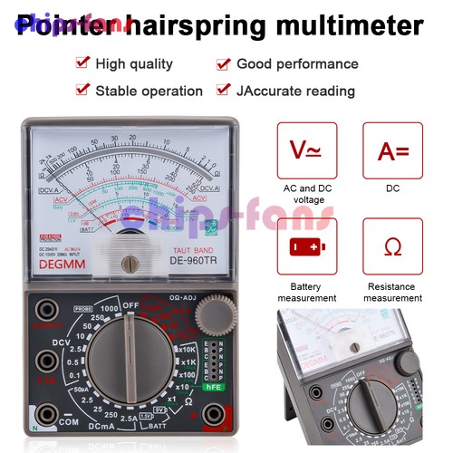 960tr analogue meter - analogue,