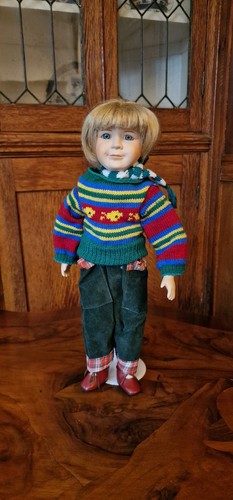 Sweet jimmy boy porcelain doll - sweet,