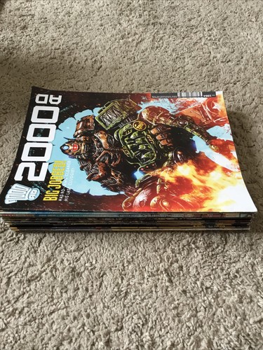 2000ad judge dredd magazines - 2000ad,