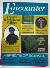 Encounter Magazine January 1971. Used but Good Condition