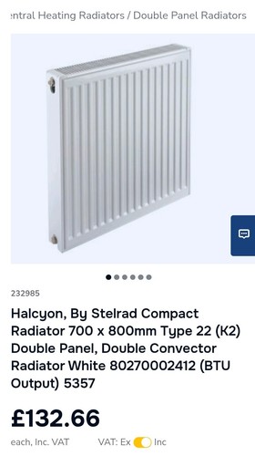 Stelrad compact radiator 700 - compact,