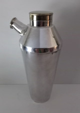 Vintage Hotel Silver Cocktail Shaker 19th-20th Century.. (Please Read In Full)