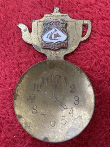 Vintage solid brass tea - vintage, caddy