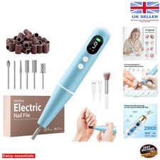Electric Nail File with 6 Bits