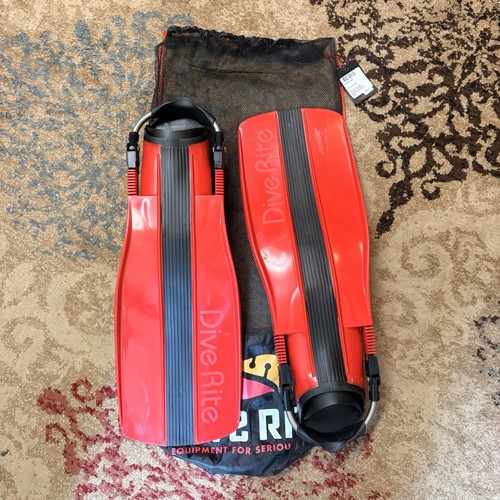 Dive rite fins red - size, xl