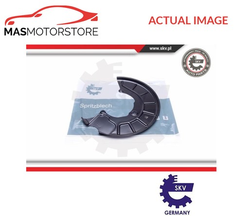 Splash panel brake - panel,