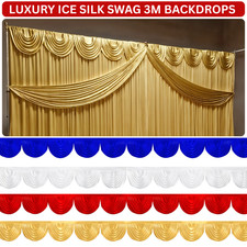 LUXURY ICE SILK SWAG FOR