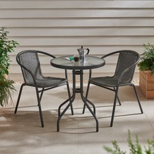 Sorrento Dark Grey Rattan
