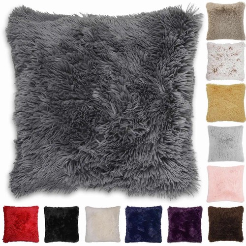Faux fur cushion - 4, covers