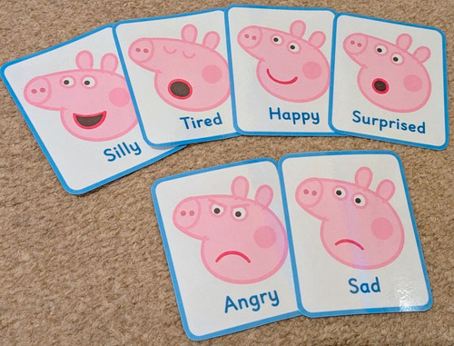 Peppa pig feelings emotions - pig, &