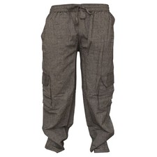 Men Plain Colour Hemp Hippie