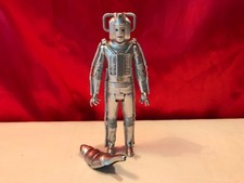 DOCTOR WHO CYBERMAN & CYBERMAT FIGURES - THE REVENGE OF THE CYBERMEN 4th DR ERA