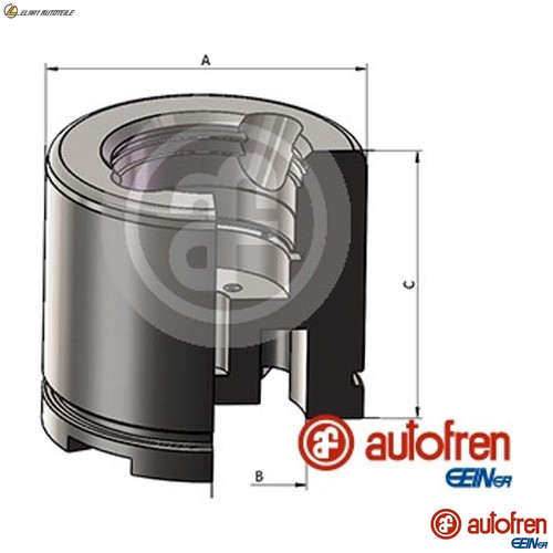 Piston brake caliper d025476 - piston,