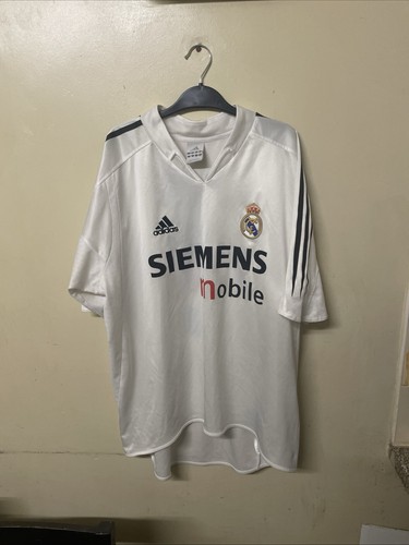 Real madrid 2004 home shirt - real,