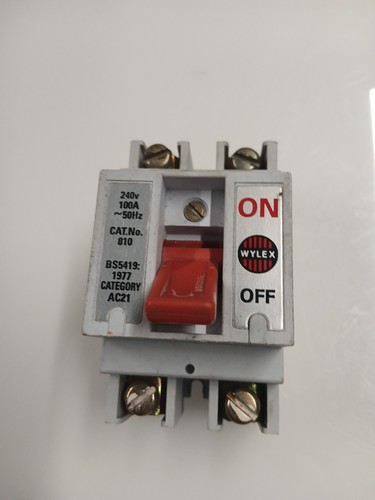Wylex 810 100a - 100a, double