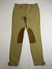 POLO RALPH LAUREN Jodhpur Riding Pants Equestrian Knee Patches Horses Women's 6